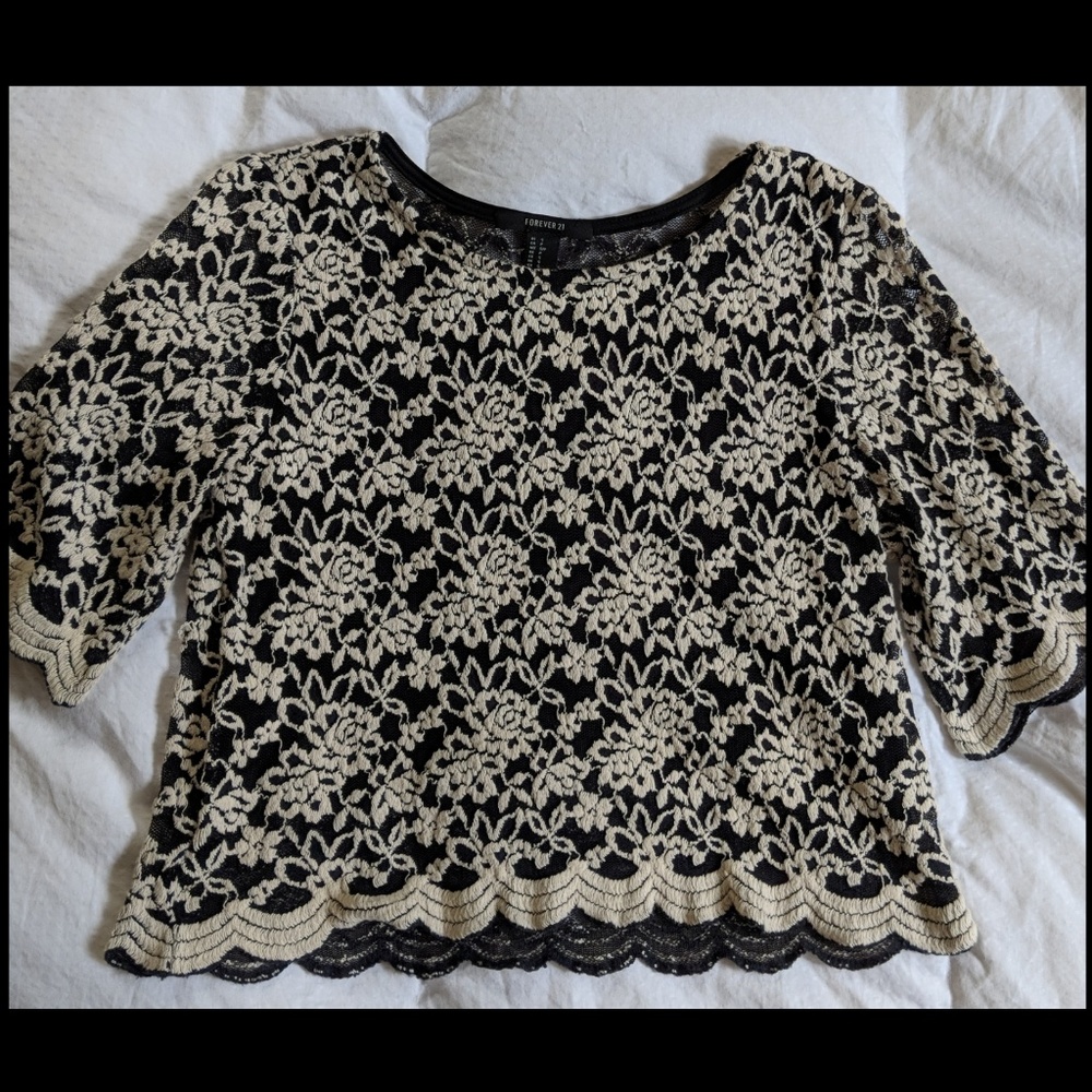 Forever 21 lace top